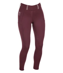 Legging d'équitation à fond intégral grip Malena