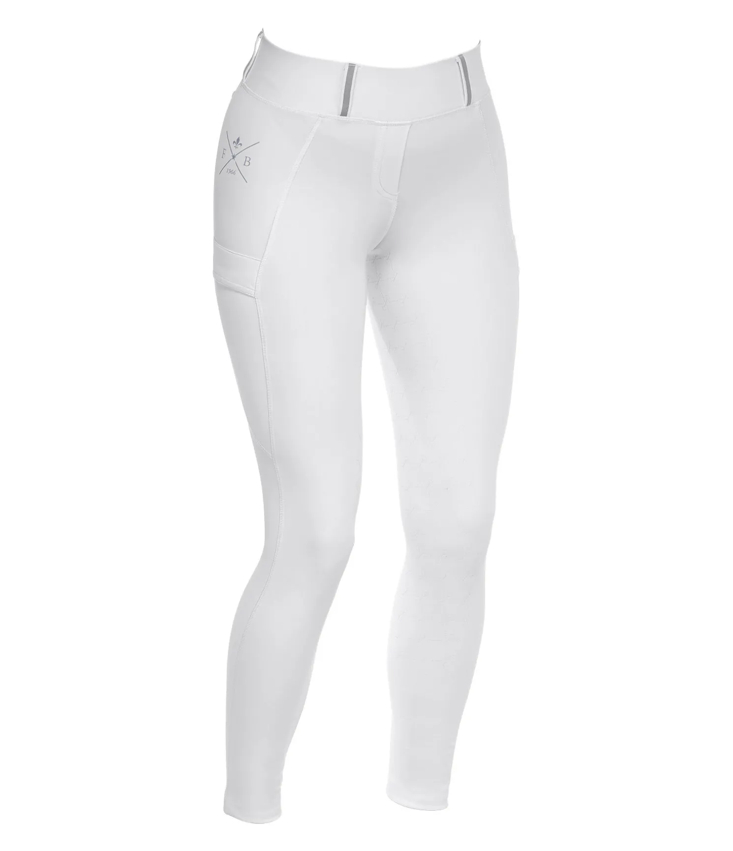 Legging d'équitation à fond intégral grip Malena