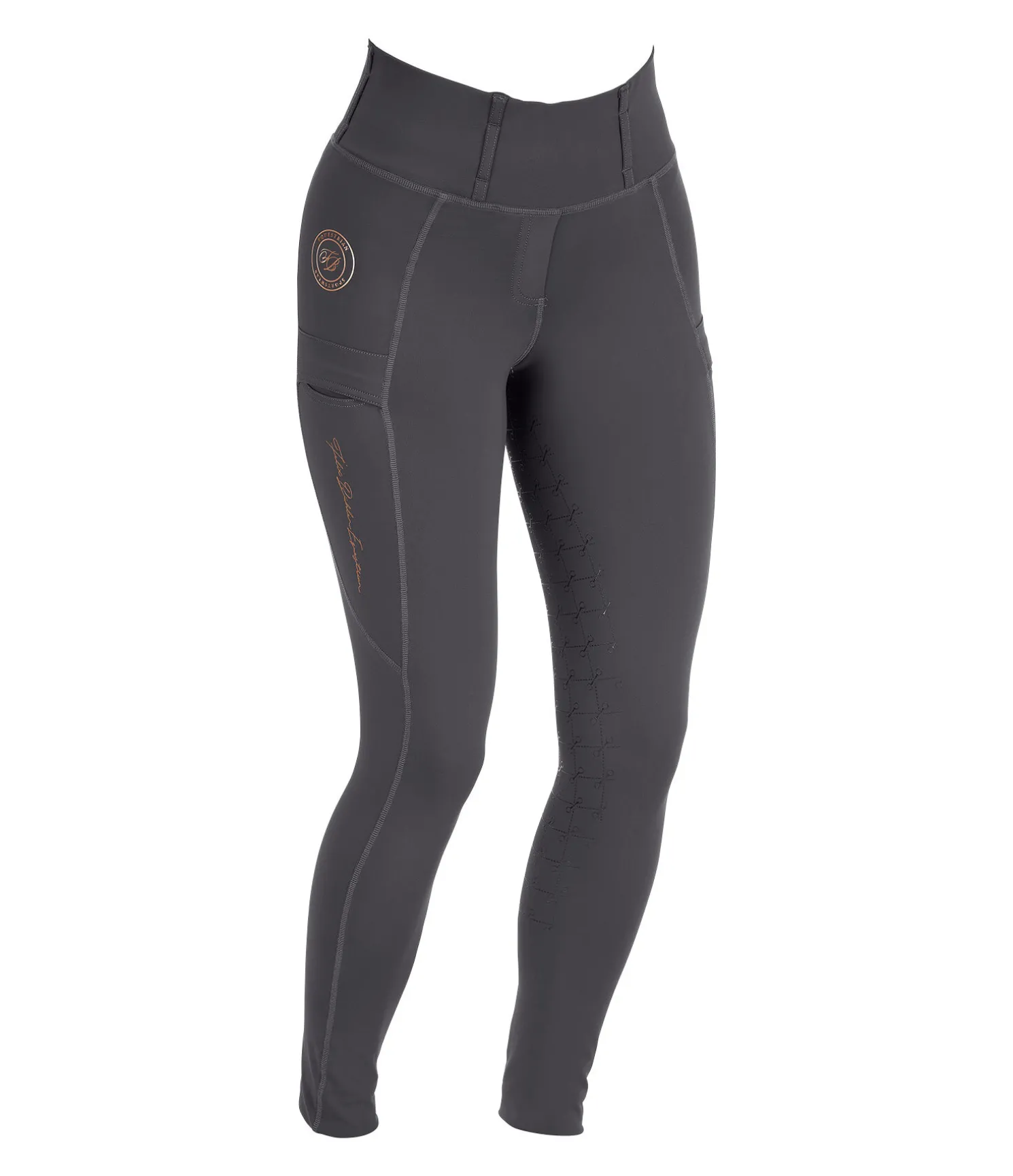 Legging d'équitation à fond intégral grip Feline