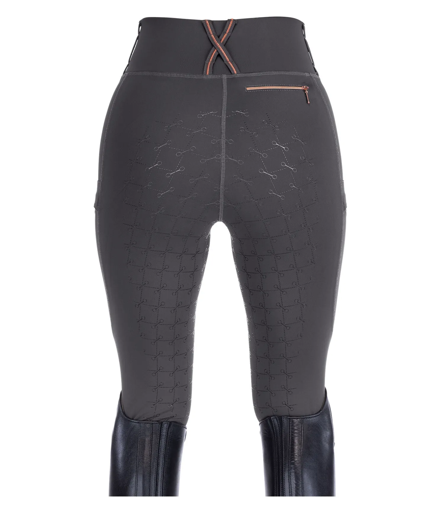 Legging d'équitation à fond intégral grip Feline