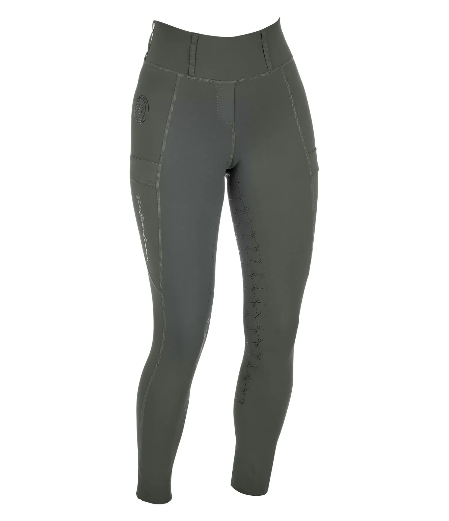 Legging d'équitation à fond intégral grip Feline