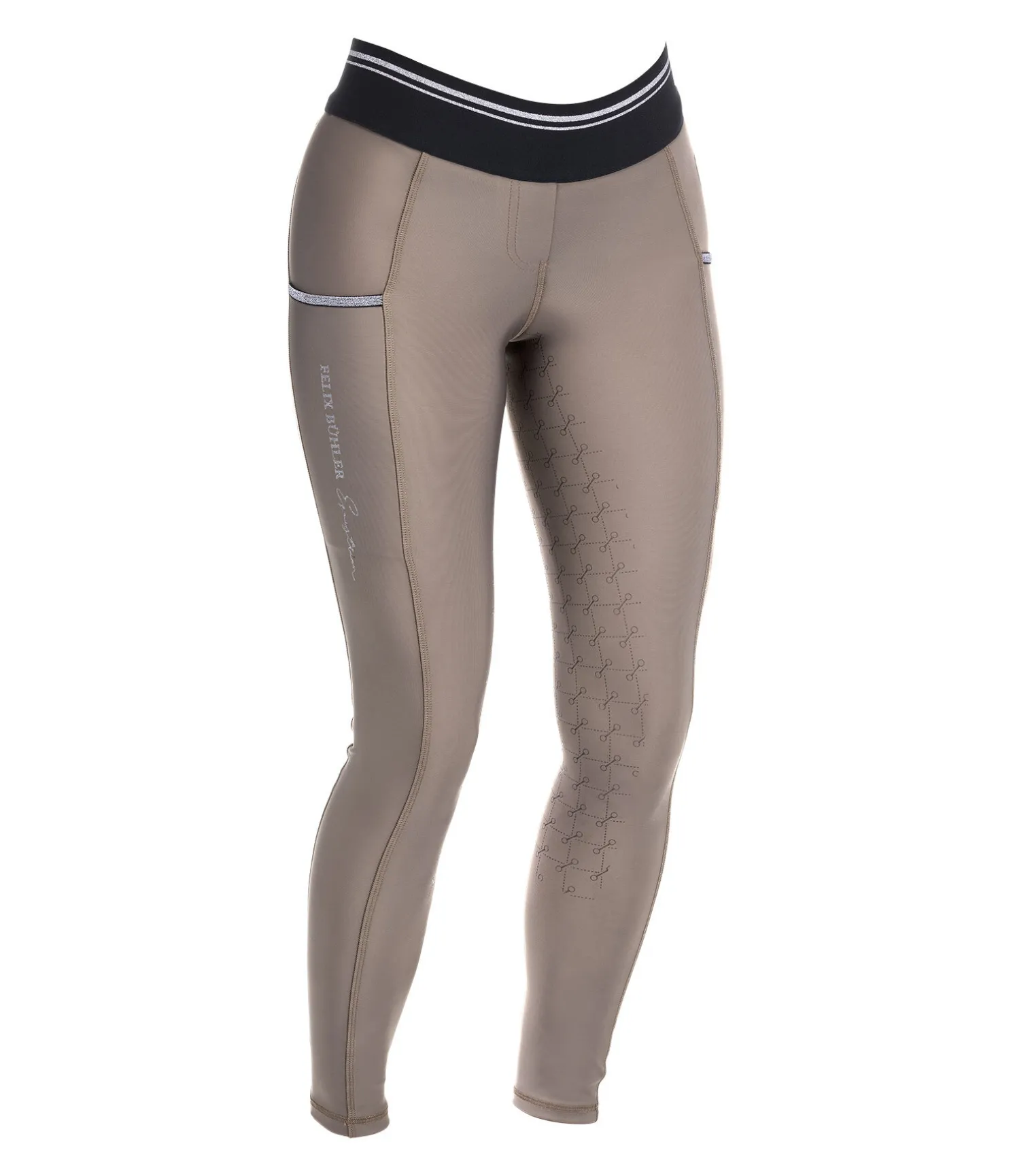 Legging d'équitation à fond intégral Grip Maileen