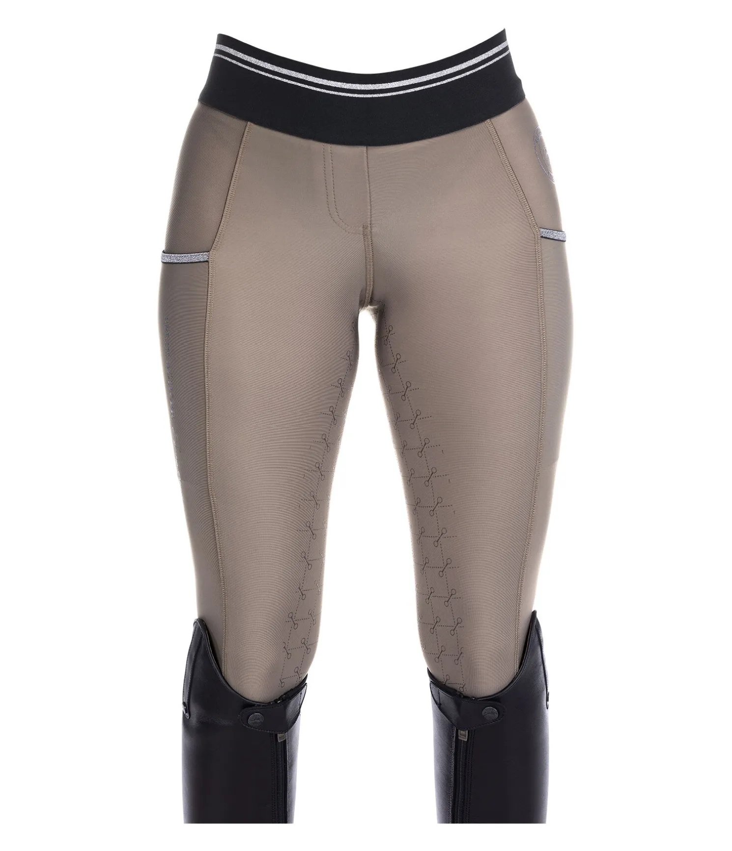 Legging d'équitation à fond intégral Grip Maileen