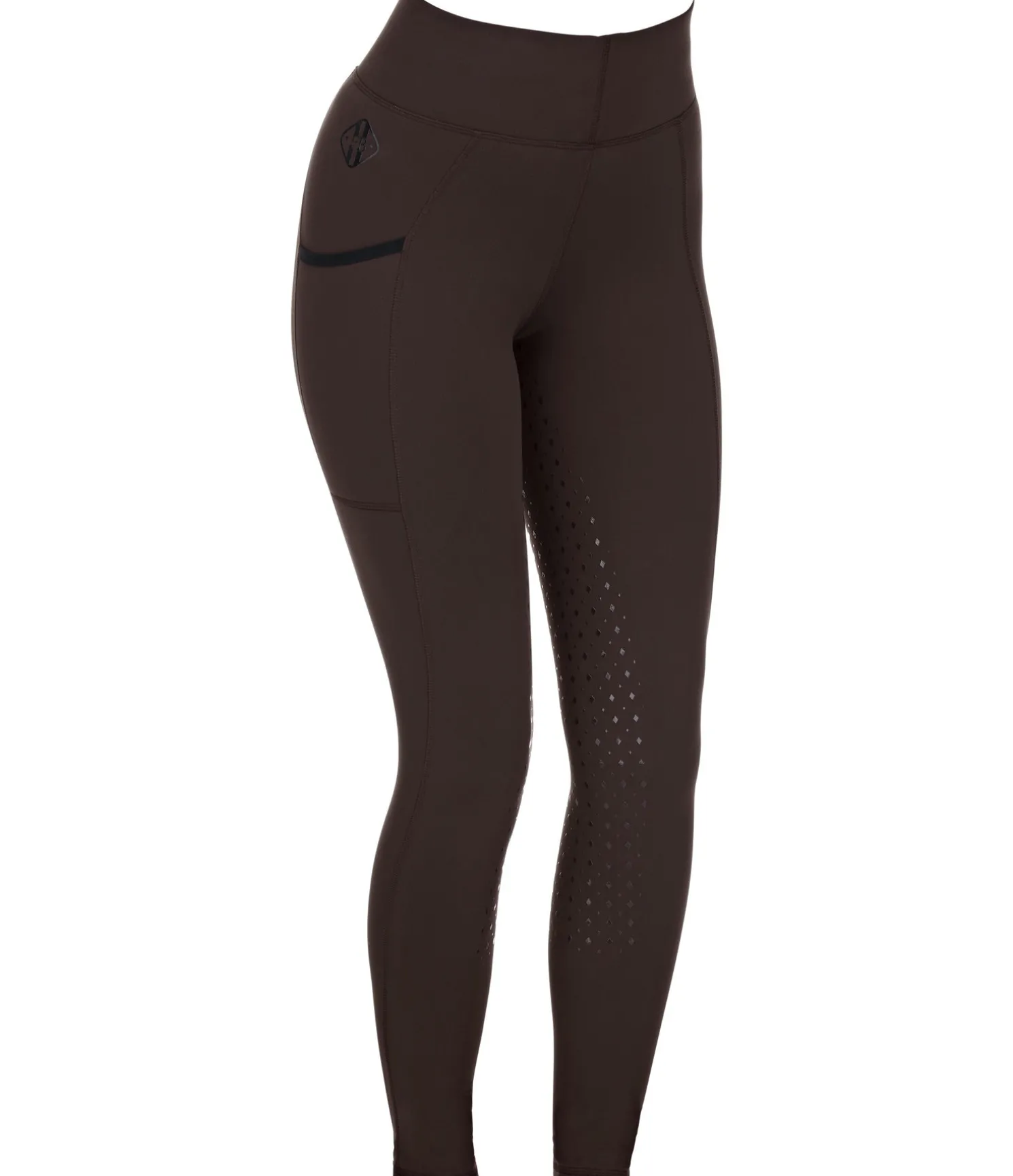 Legging d'équitation à fond intégral Grip Anneke
