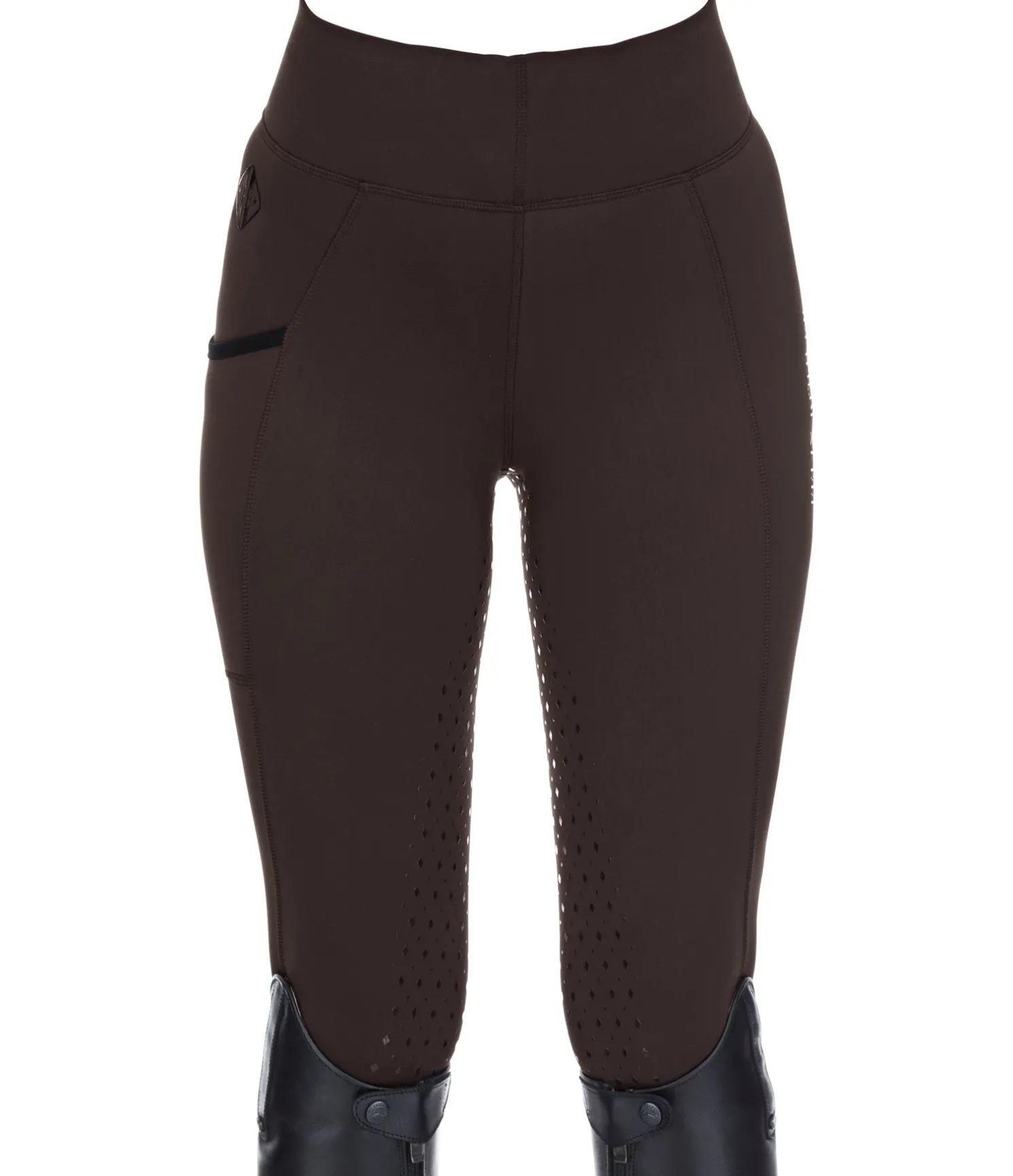 Legging d'équitation à fond intégral Grip Anneke