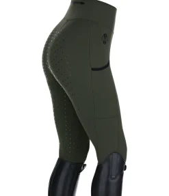 Legging d'équitation à fond intégral Grip Anneke