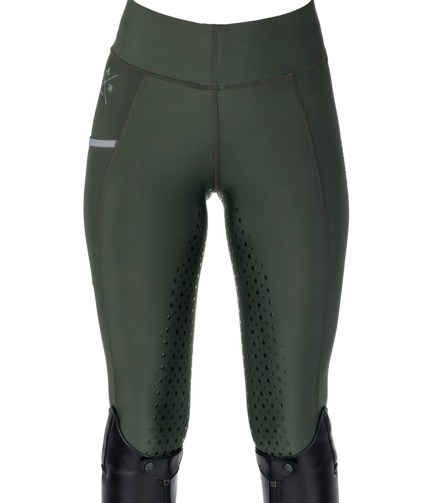 Legging d'équitation à fond intégral grip Liliana II