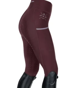 Legging d'équitation à fond intégral grip Liliana II