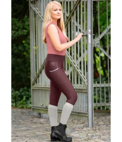 Legging d'équitation à fond intégral grip Liliana II