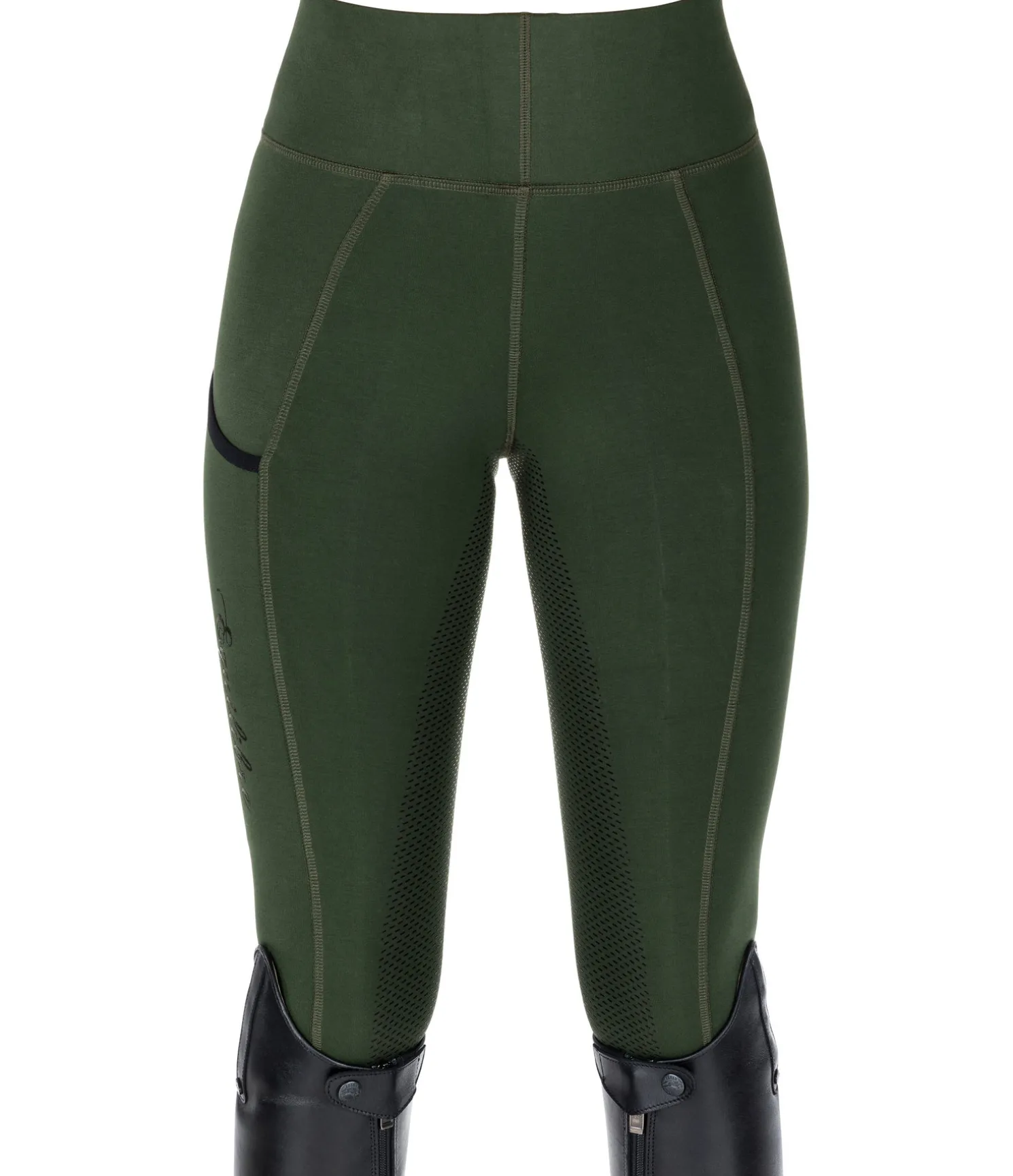 Legging d'équitation à fond intégral grip Isabelle