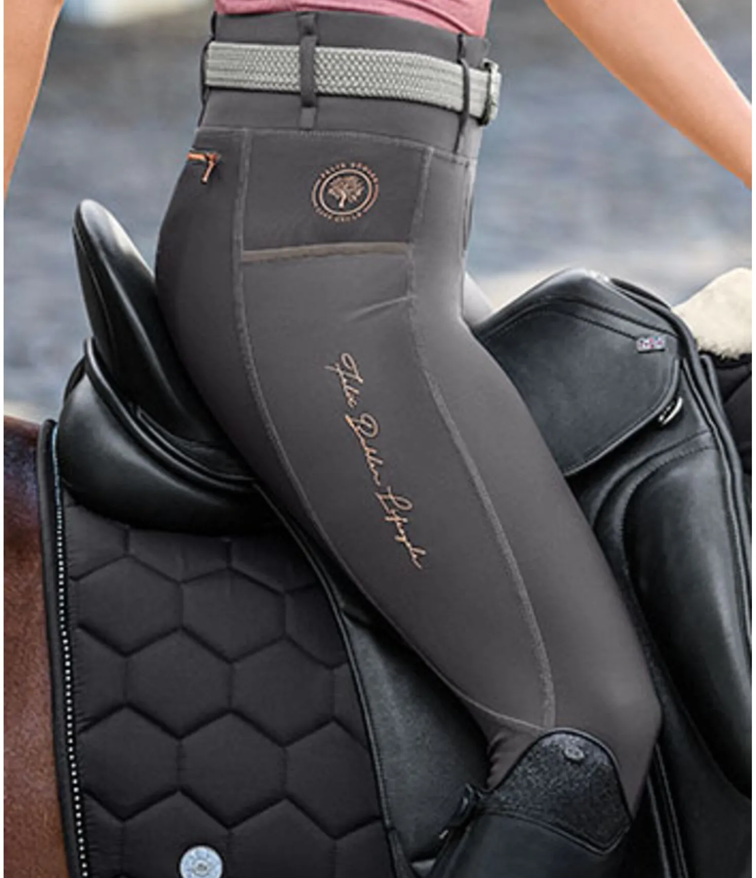 Legging d'équitation à fond intégral Grip Life Cycle