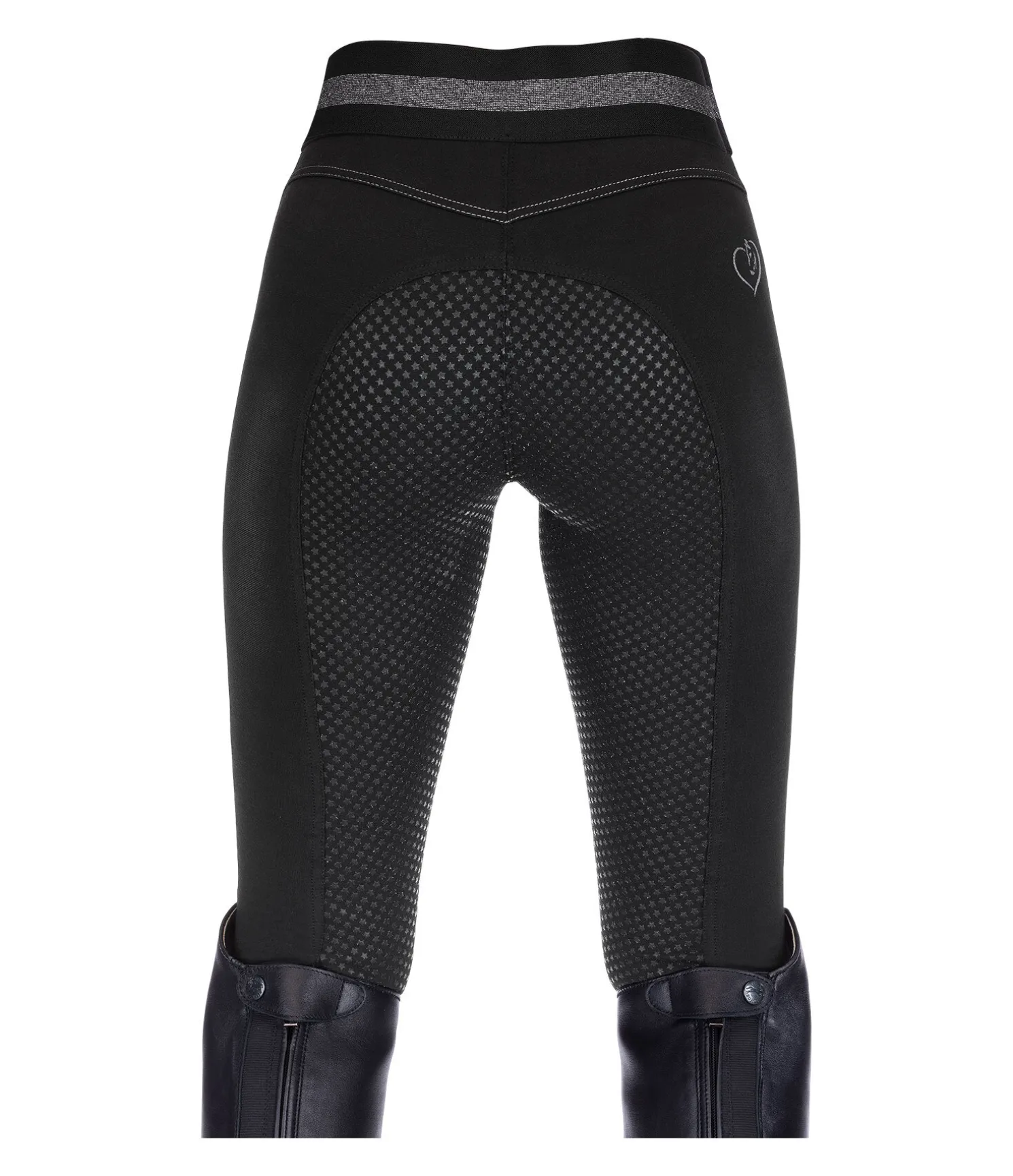 Legging d'équitation à fond intégral grip enfant Nivia II