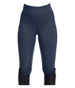 Legging d'équitation à fond intégral grip enfant Laser Cut