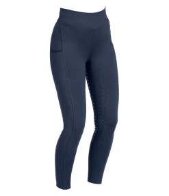 Legging d'équitation à fond intégral grip enfant Laser Cut