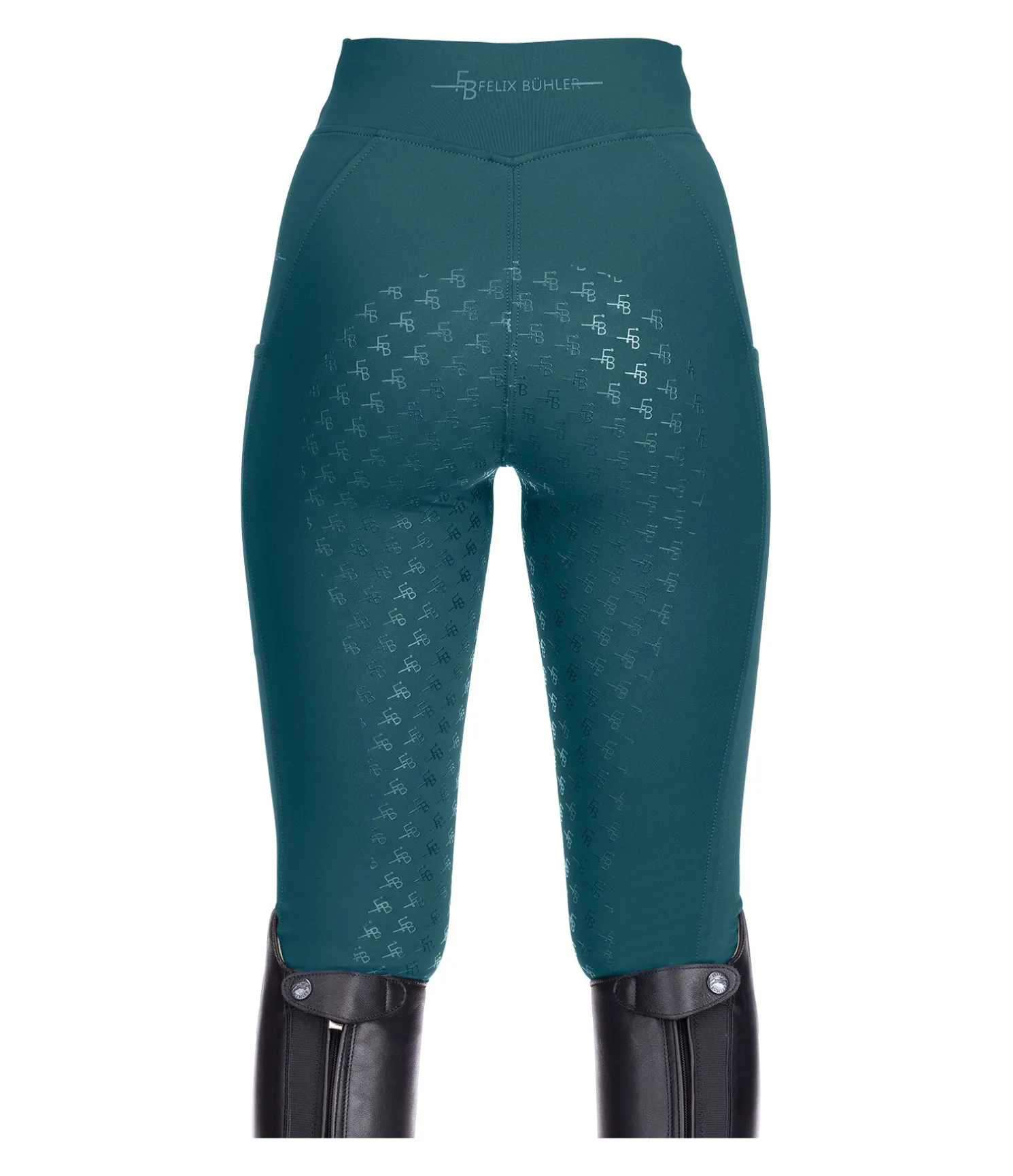 Legging d'équitation à fond intégral grip enfant Laser Cut