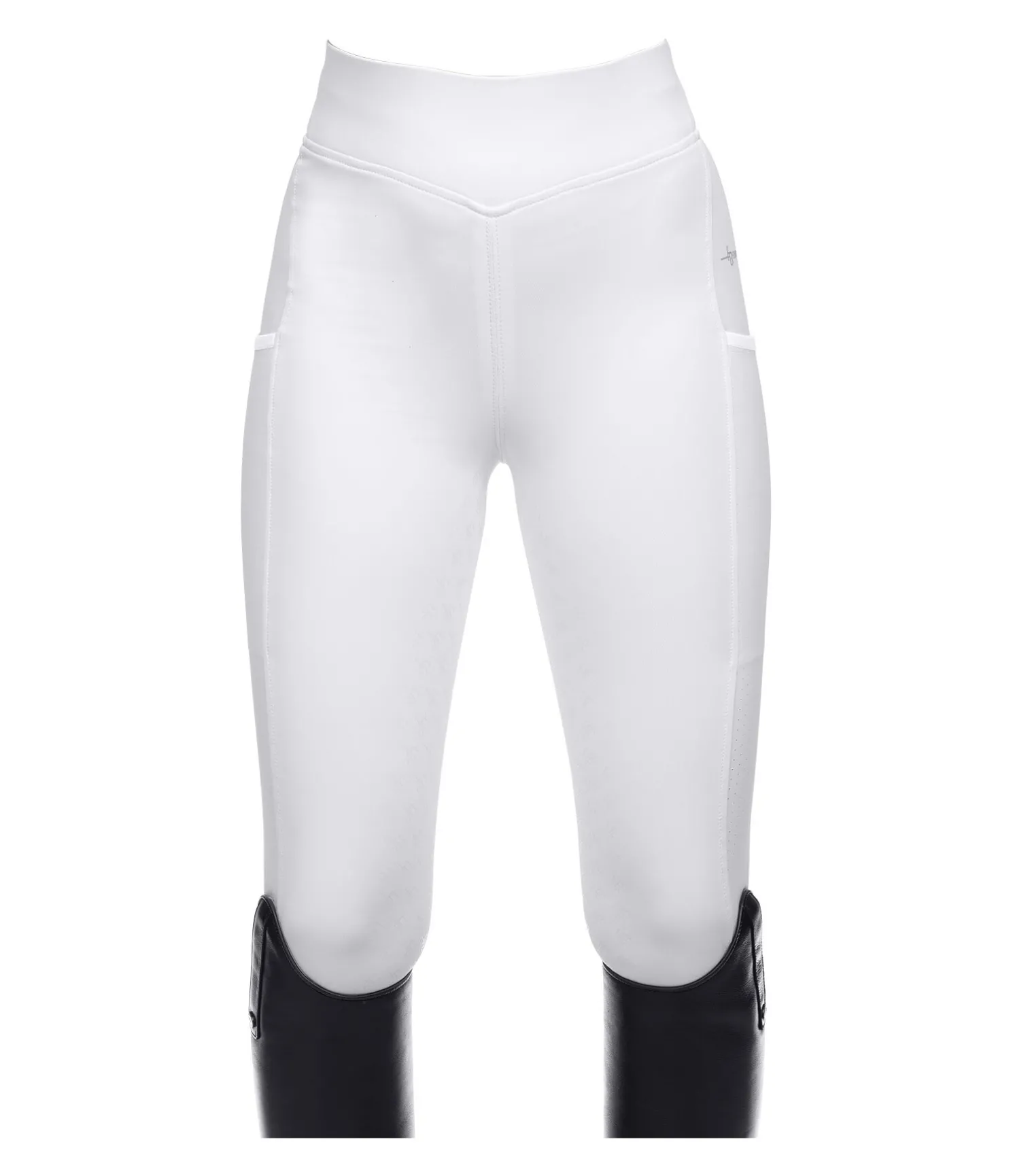 Legging d'équitation à fond intégral grip enfant Laser Cut