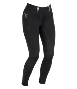 Legging d'équitation à fond intégral grip Malena