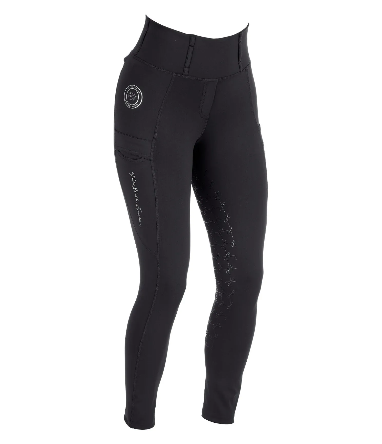 Legging d'équitation à fond intégral grip Feline