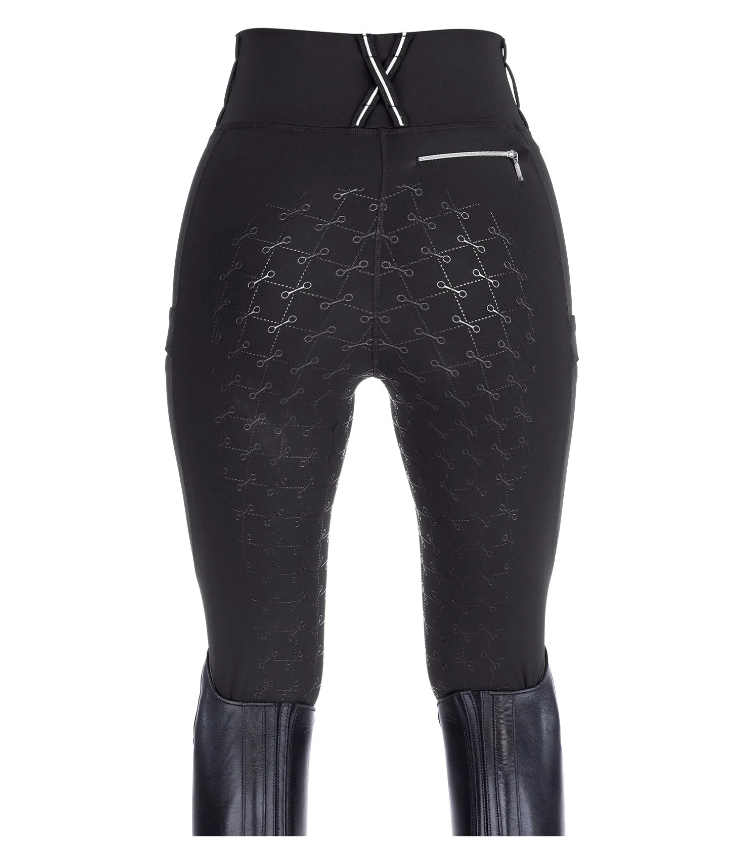 Legging d'équitation à fond intégral grip Feline