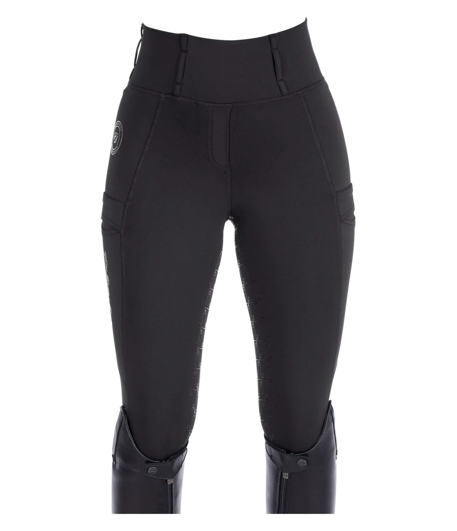 Legging d'équitation à fond intégral grip Feline