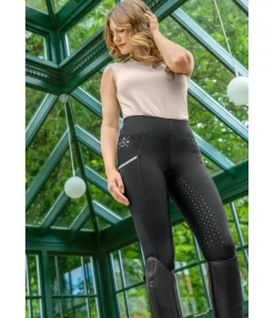 Legging d'équitation à fond intégral grip Liliana II