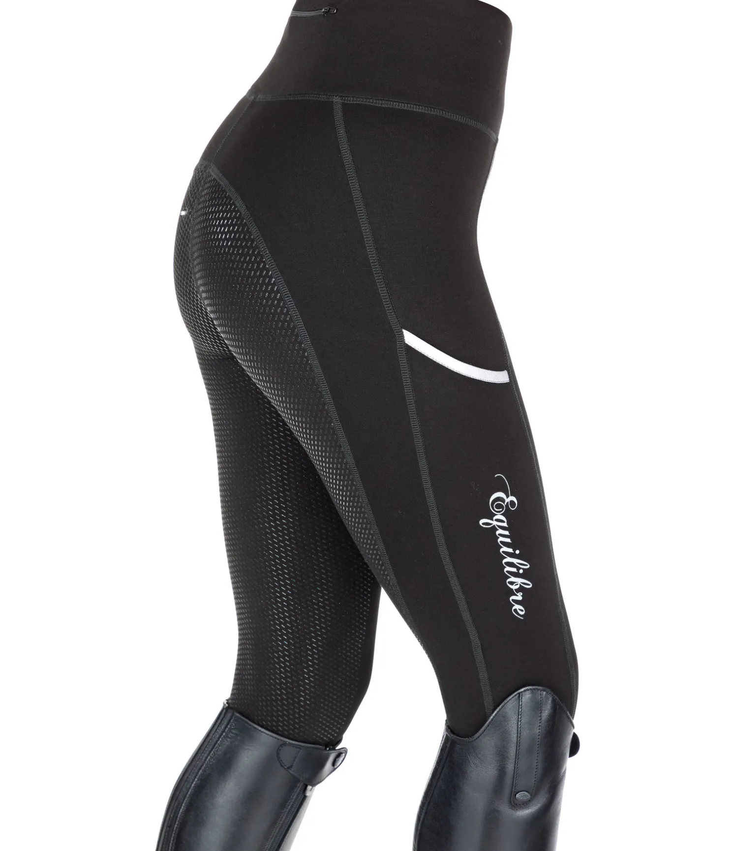 Legging d'équitation à fond intégral grip Isabelle