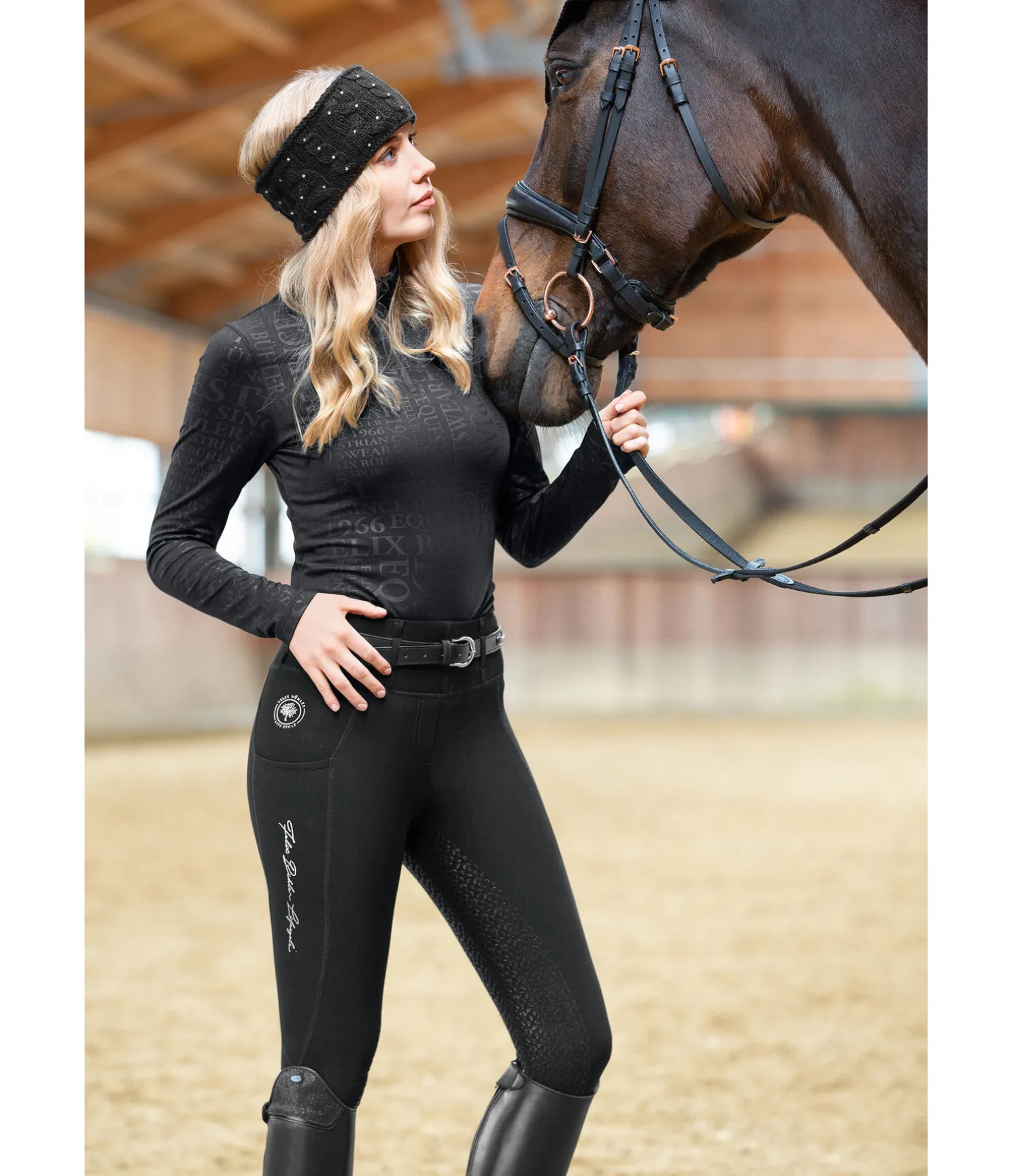 Legging d'équitation à fond intégral Grip Life Cycle