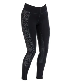 Legging d'équitation à grip intégral Holographic