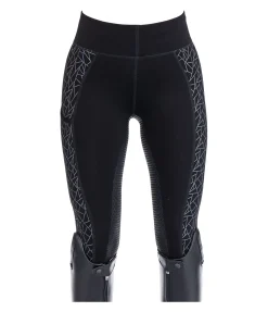 Legging d'équitation à grip intégral Holographic