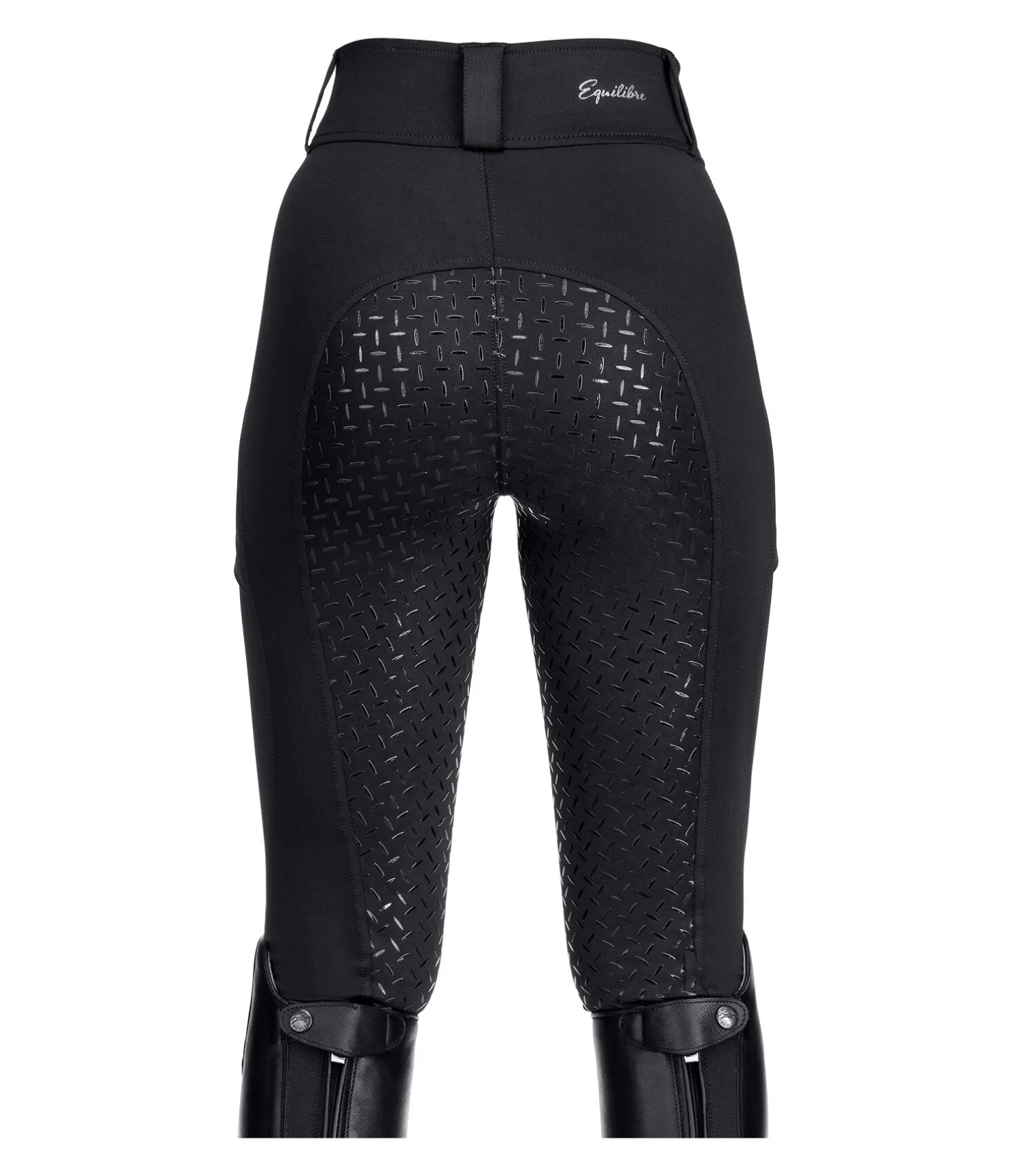 Legging d'équitation hybride à fond intégral grip enfant Eloise