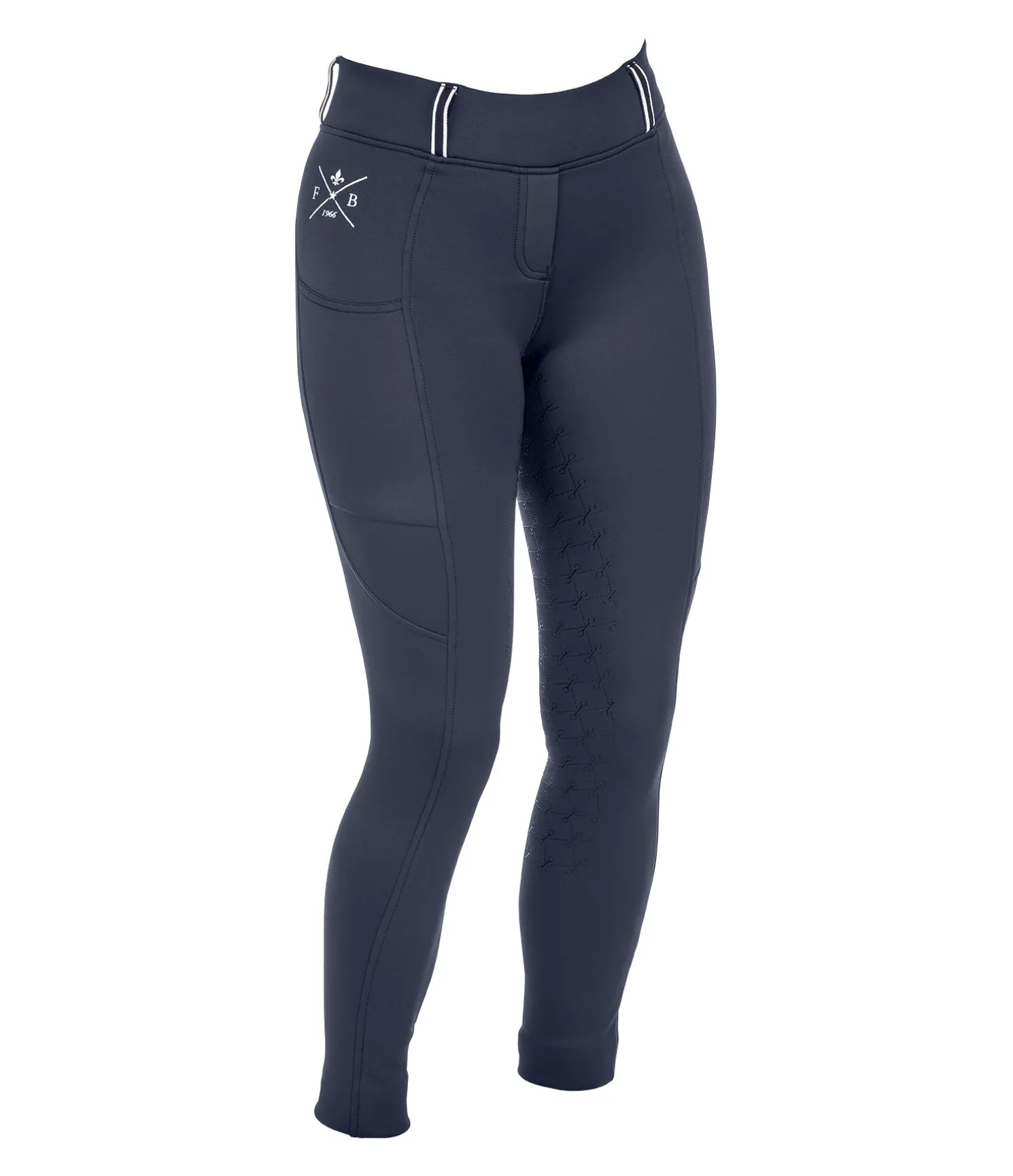 Legging d'équitation thermique avec fond intégral grip Juliette