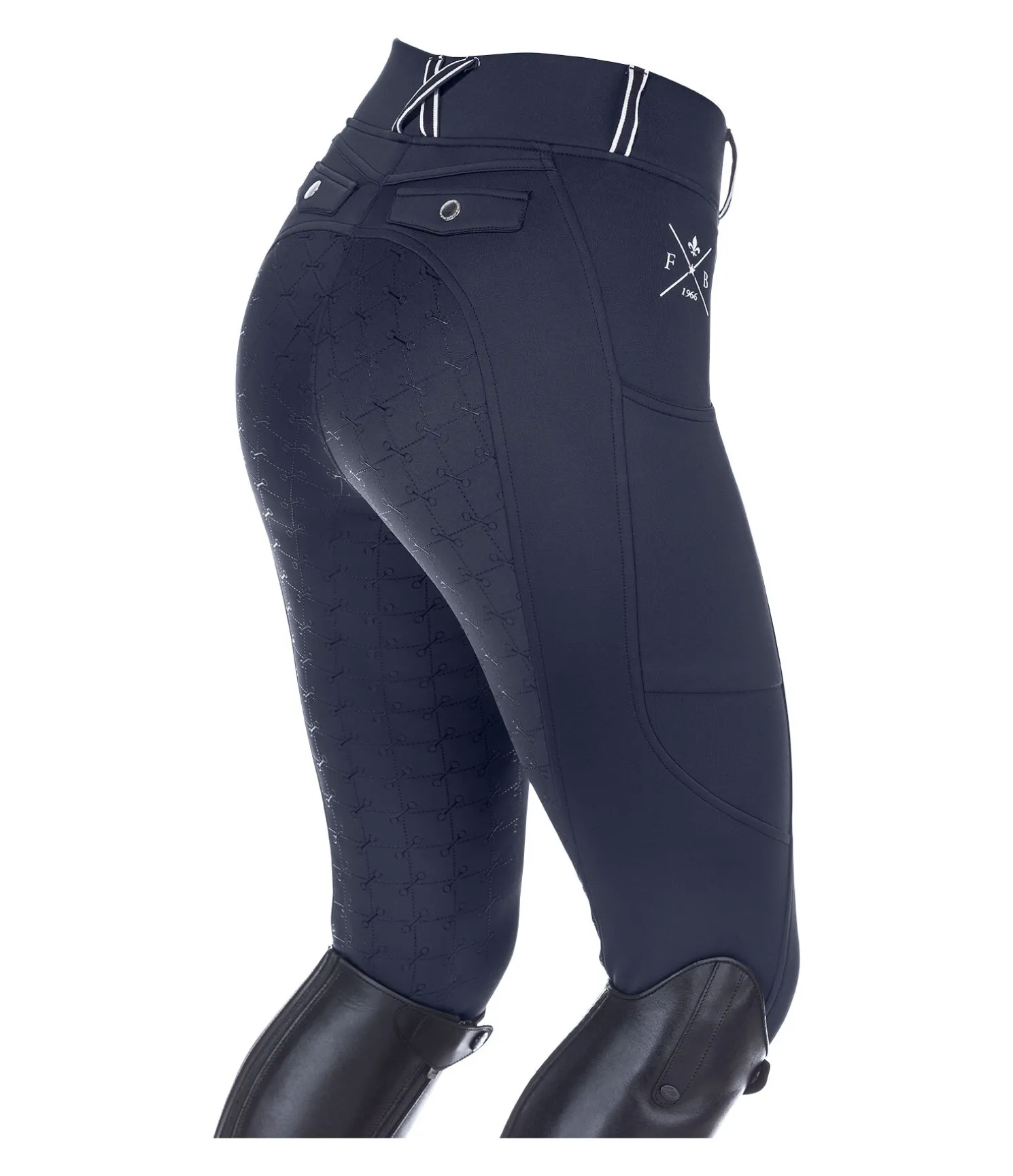 Legging d'équitation thermique avec fond intégral grip Juliette