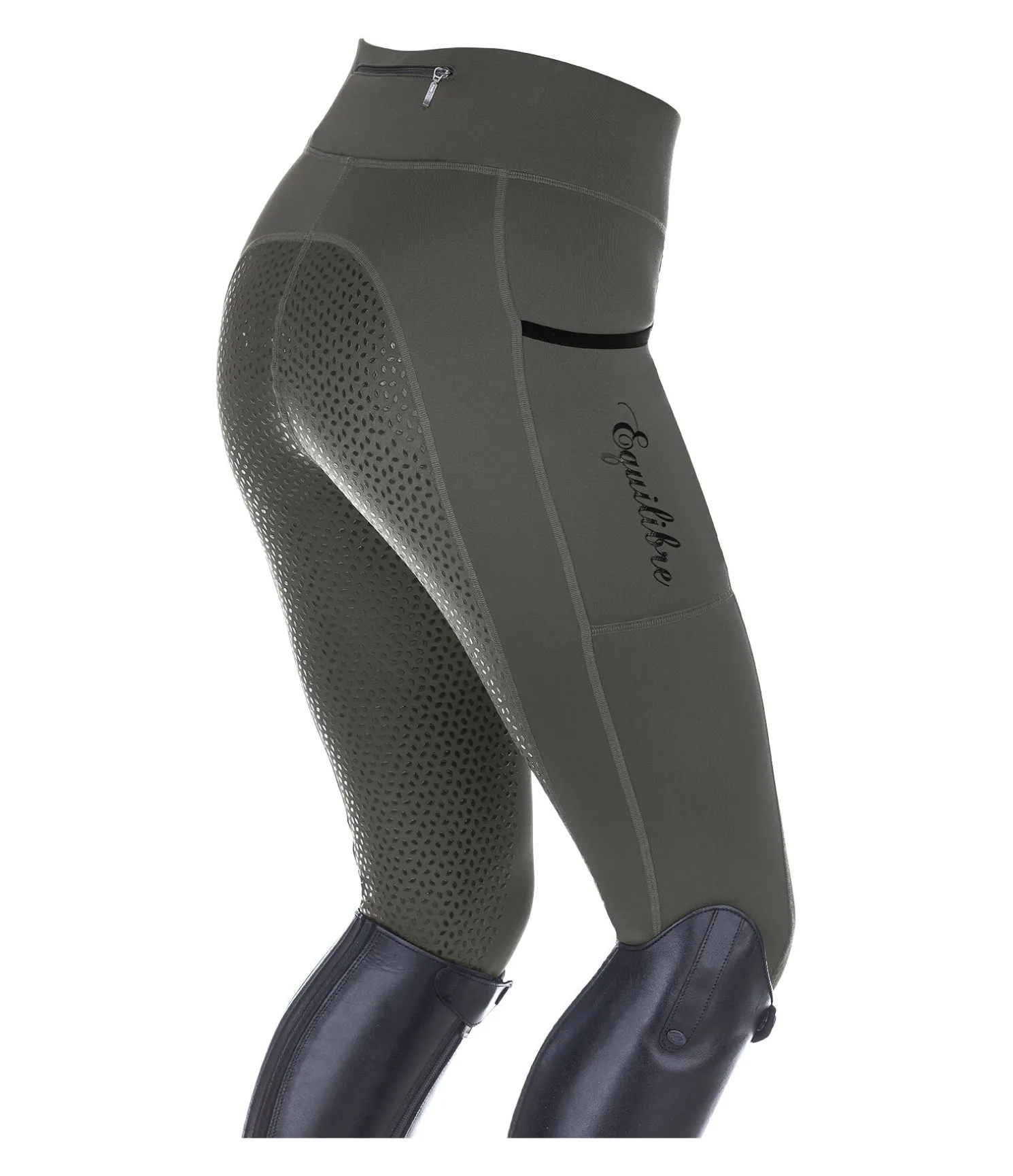 Legging d'équitation thermique à fond intégral grip Kristen
