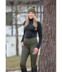 Legging d'équitation thermique à fond intégral grip Kristen