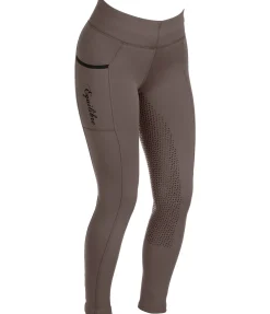 Legging d'équitation thermique à fond intégral grip Kristen