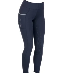 Legging d'équitation thermique à fond intégral grip Kristen