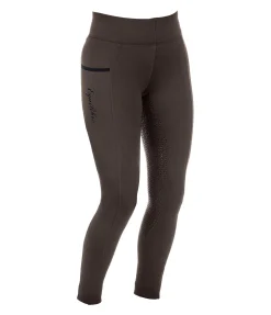 Legging d'équitation thermique à fond intégral grip Kristen