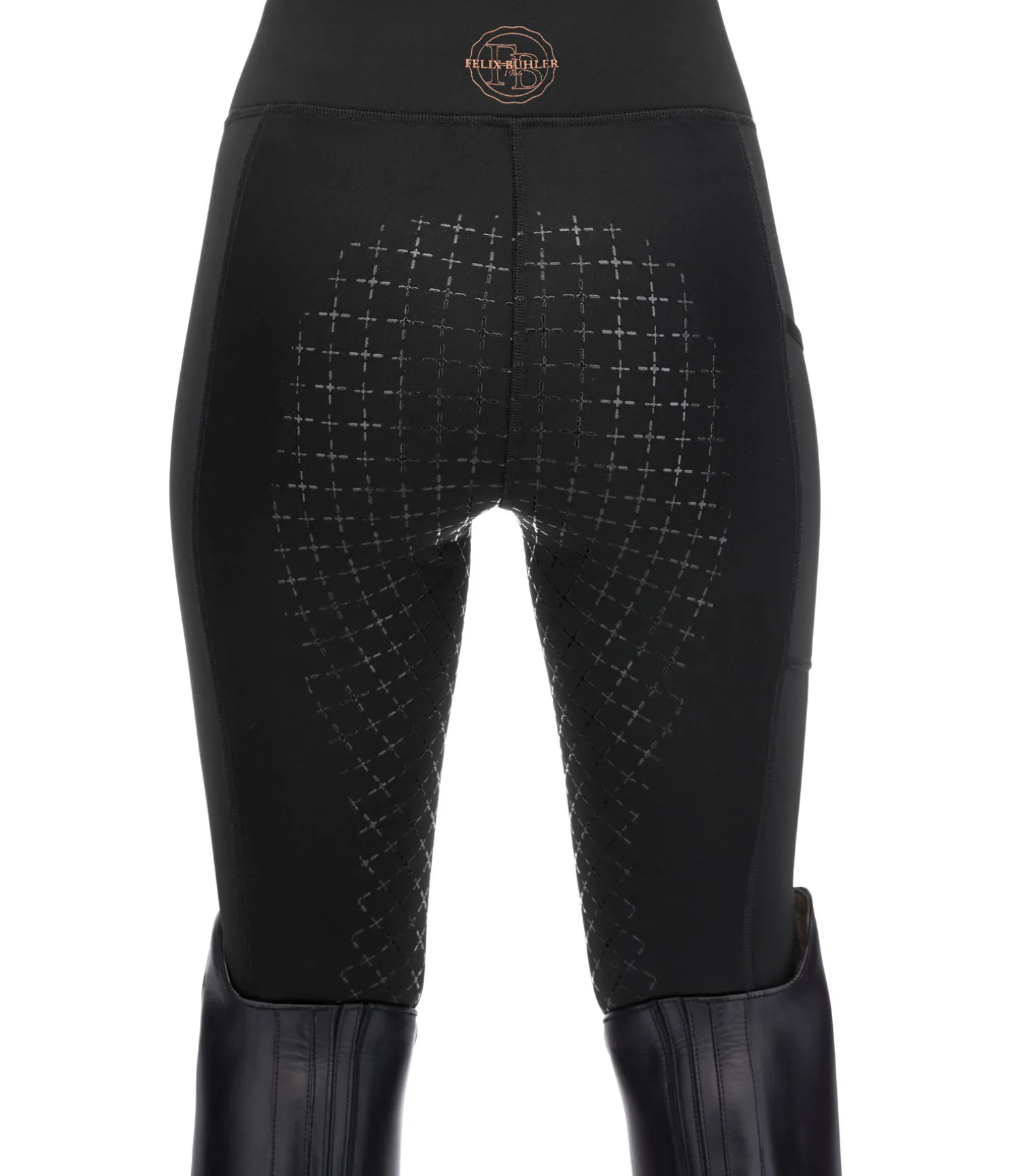 Legging d'équitation thermique à fond intégral enfant Lene II