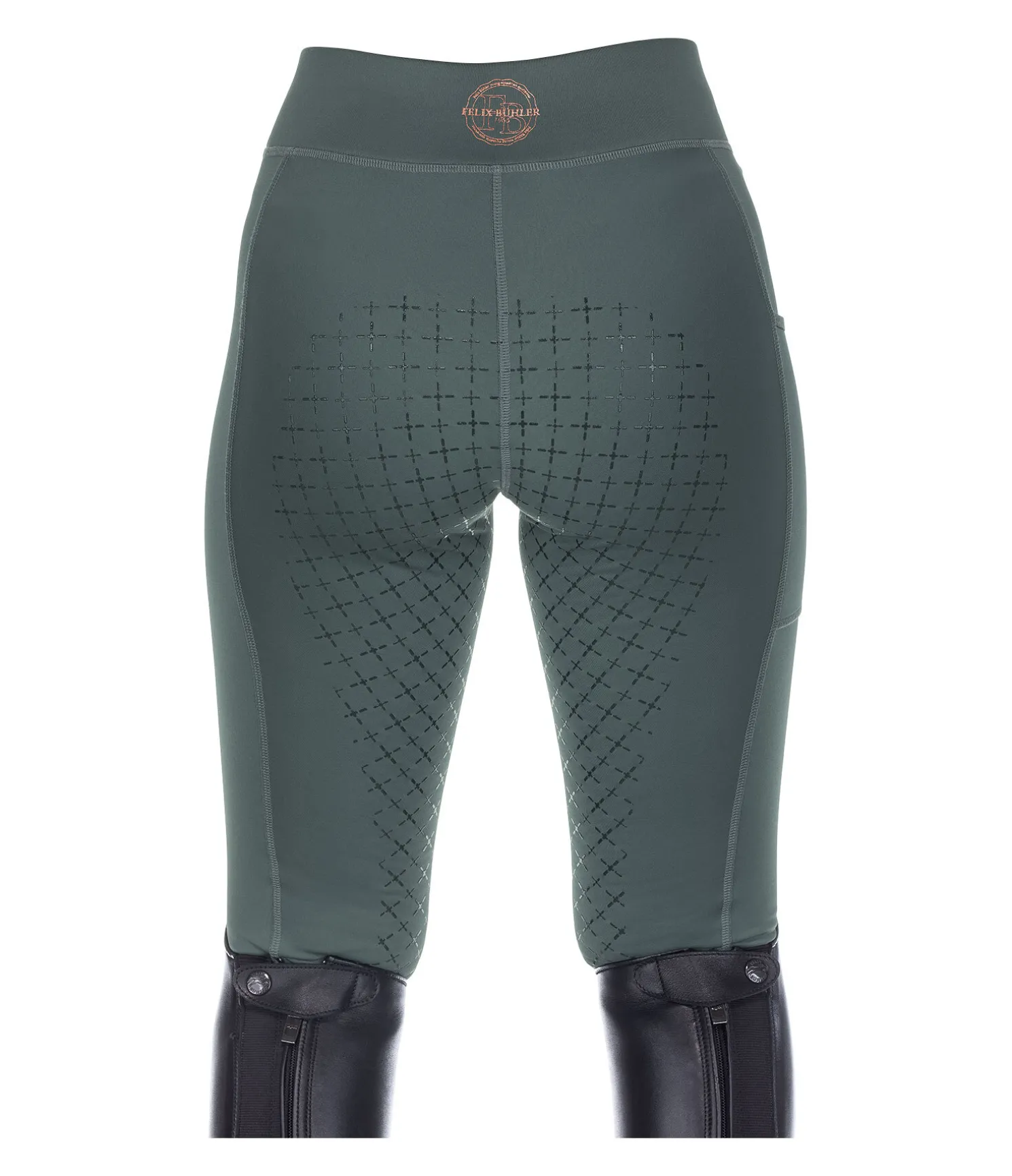 Legging d'équitation thermique à fond intégral enfant Lene II