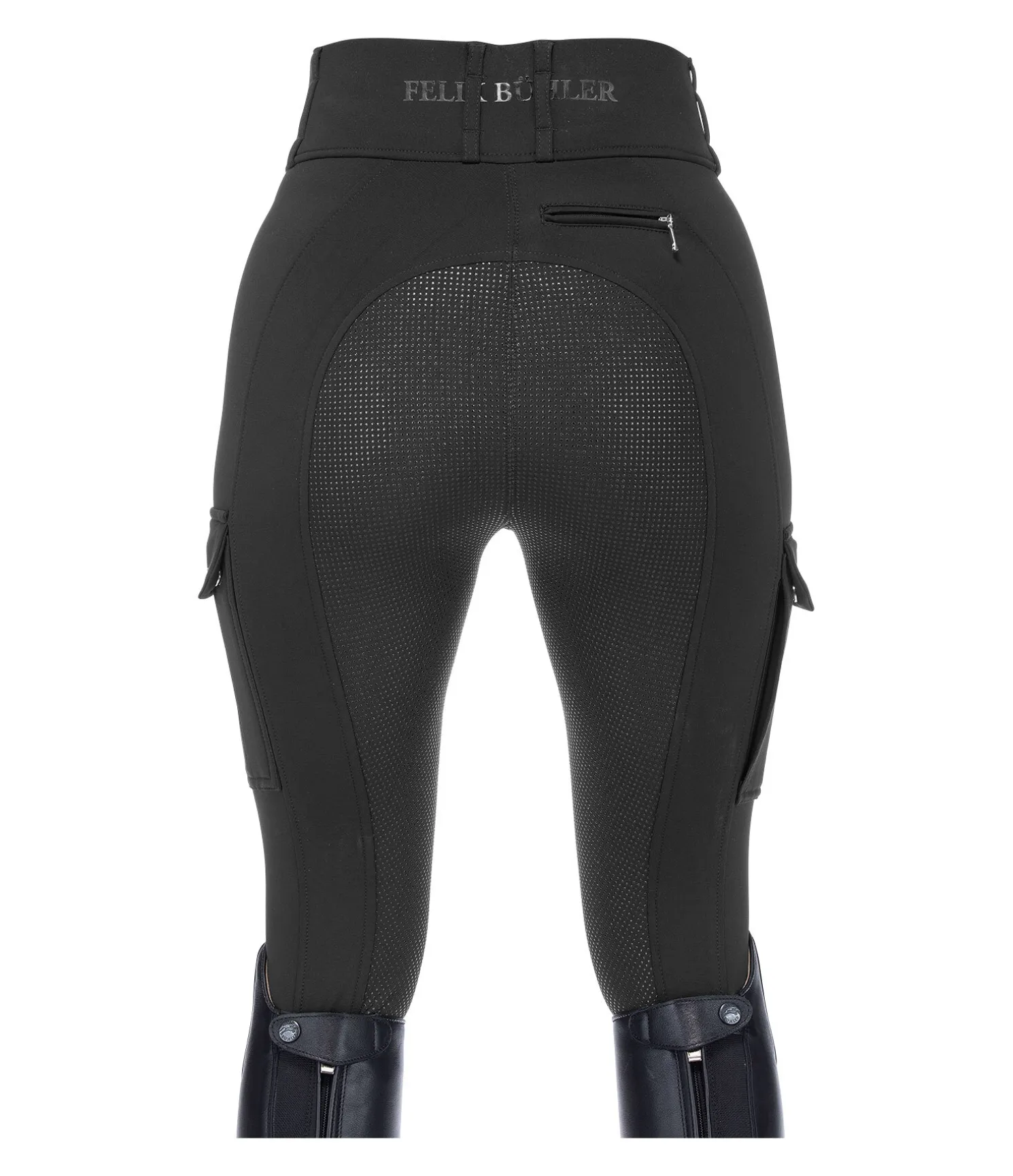 Legging d'équitation thermique à fond intégral grip Amber
