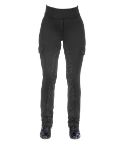 Legging d'équitation thermique à fond intégral grip Mathilda