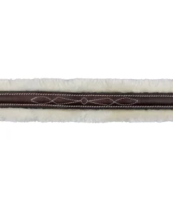 Licol en cuir avec polaire Teddy Stitch