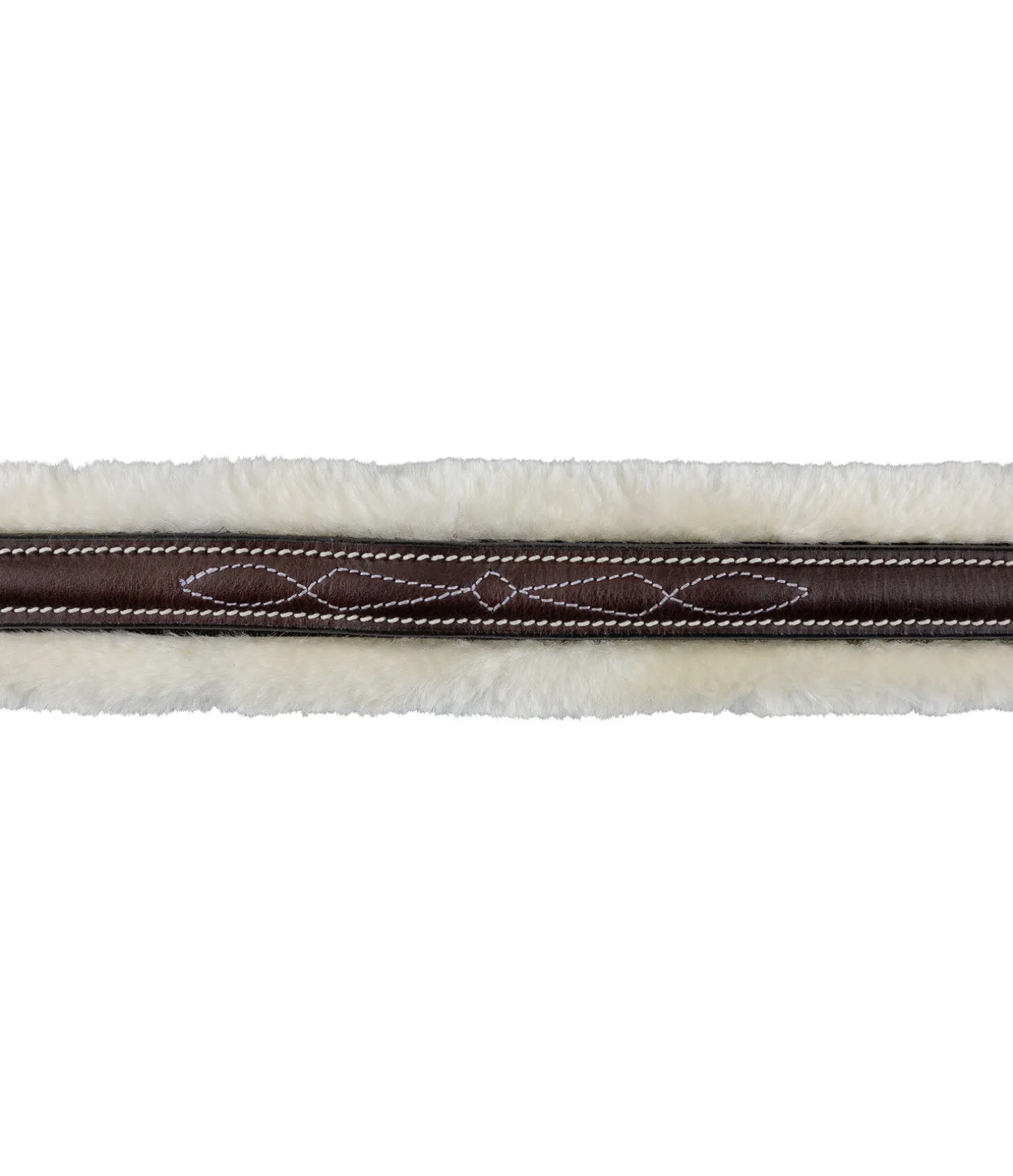 Licol en cuir avec polaire Teddy Stitch