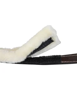 Licol en cuir avec polaire Teddy Stitch
