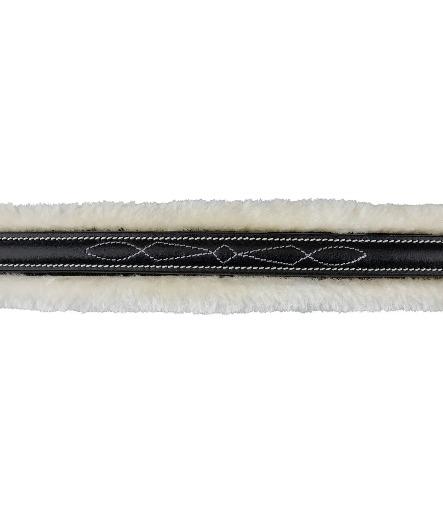 Licol en cuir avec polaire Teddy Stitch