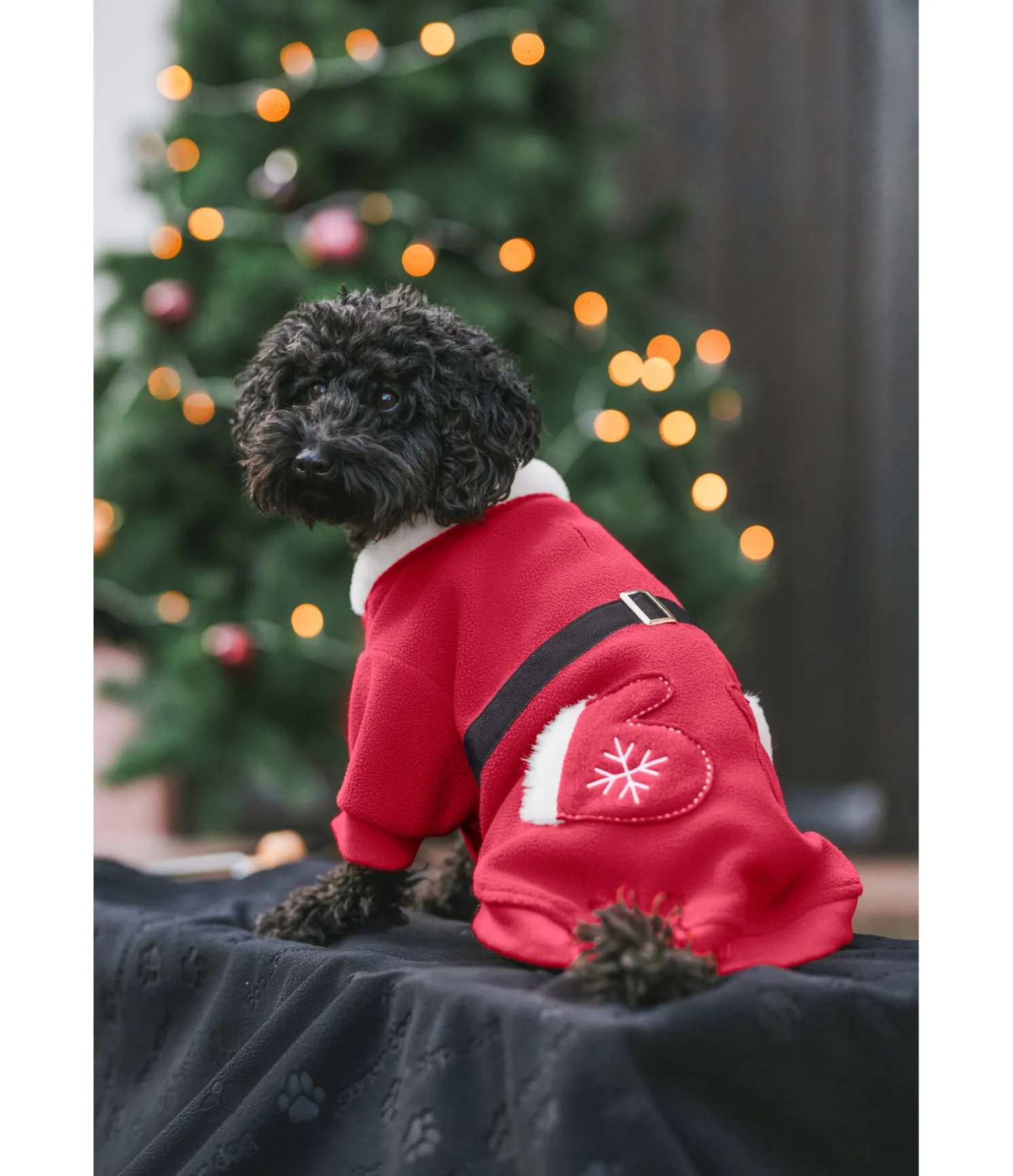Manteau de Noël en polaire Santa's Dream