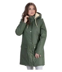 Manteau de pluie avec doublure en fourrure Teddy Paris