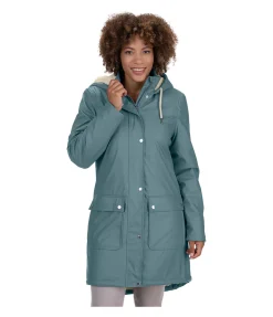 Manteau de pluie avec doublure en fourrure Teddy Paris