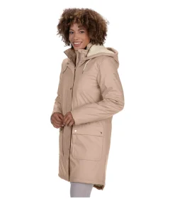 Manteau de pluie avec doublure en fourrure Teddy Paris