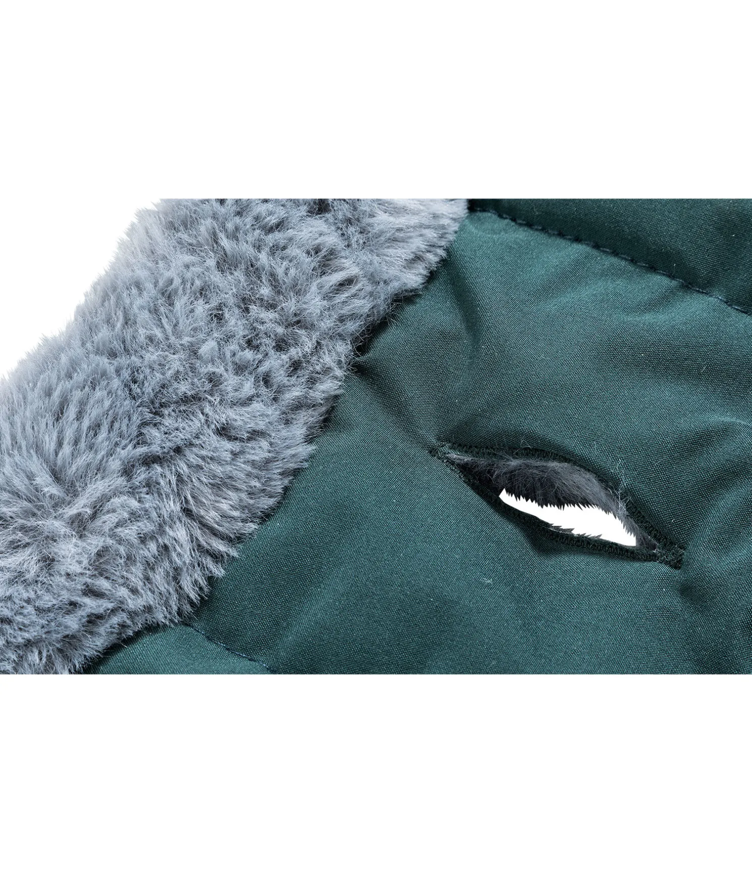 Manteau d'hiver pour chien avec doublure en fourrure Teddy Gizmo, 200 g